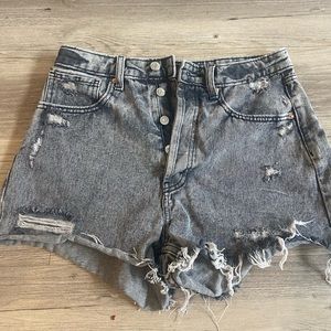 Distressed wild fable mom shorts 🖤